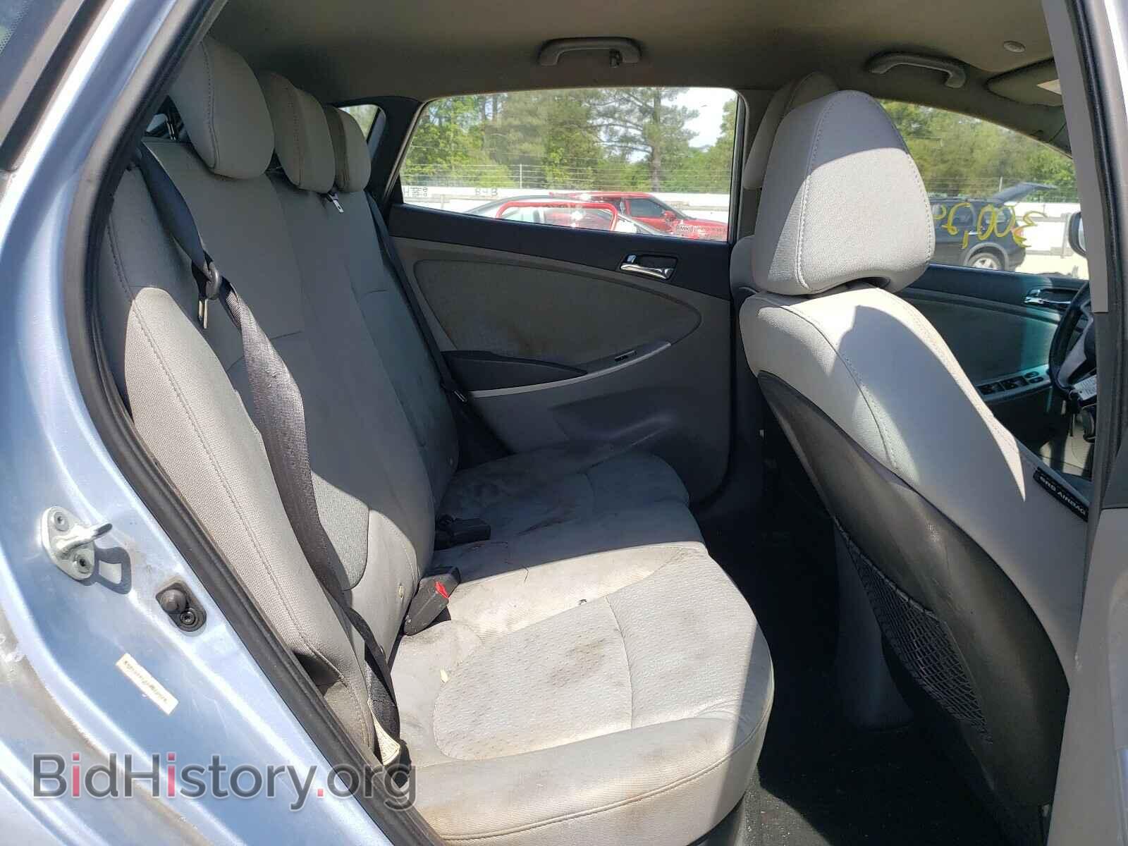2013 HYUNDAI ACCENT - VIN: KMHCU5AE3DU070028 - Фото 6