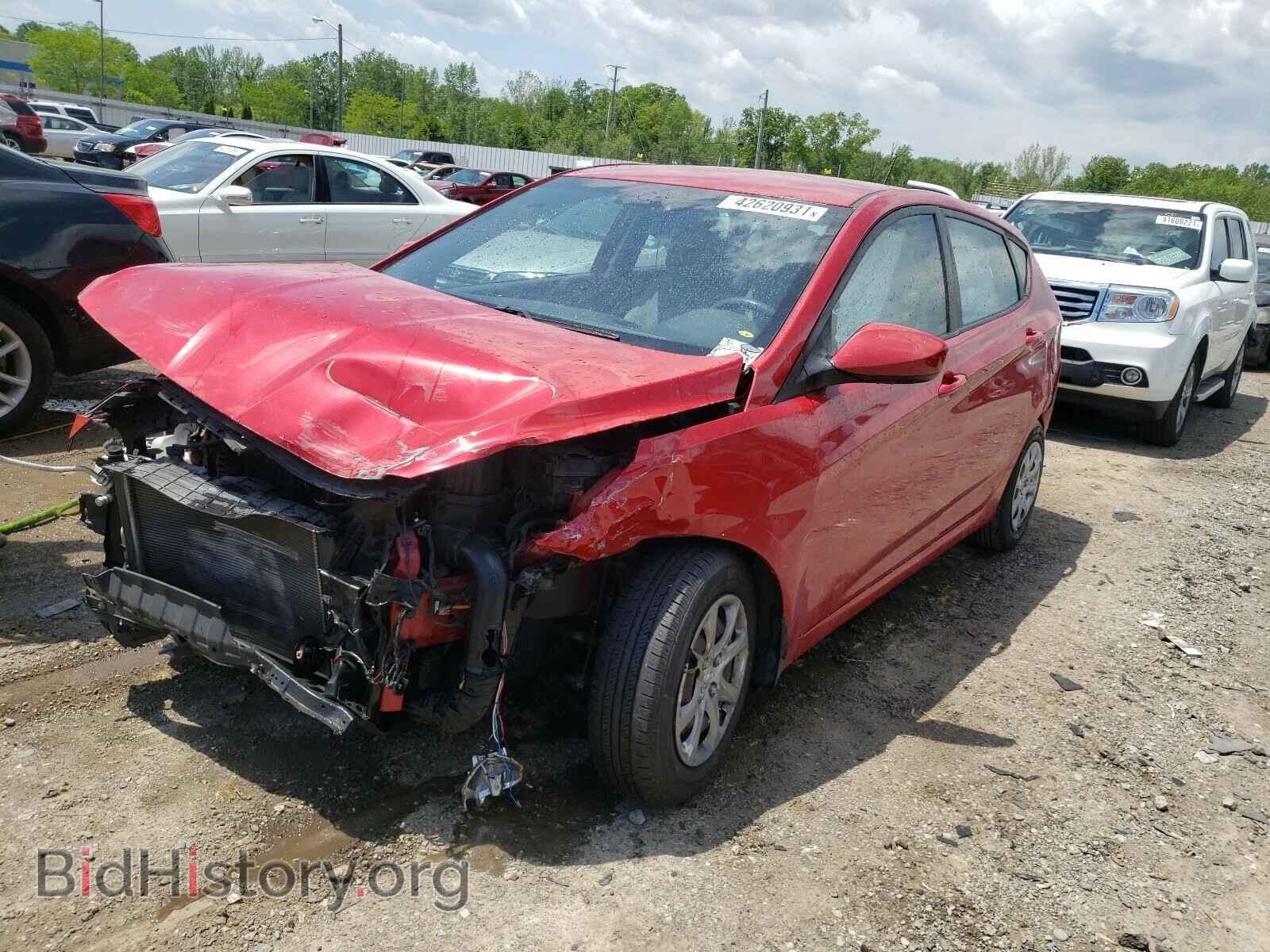2013 HYUNDAI ACCENT - VIN: KMHCT5AE4DU102830 - Фото 2