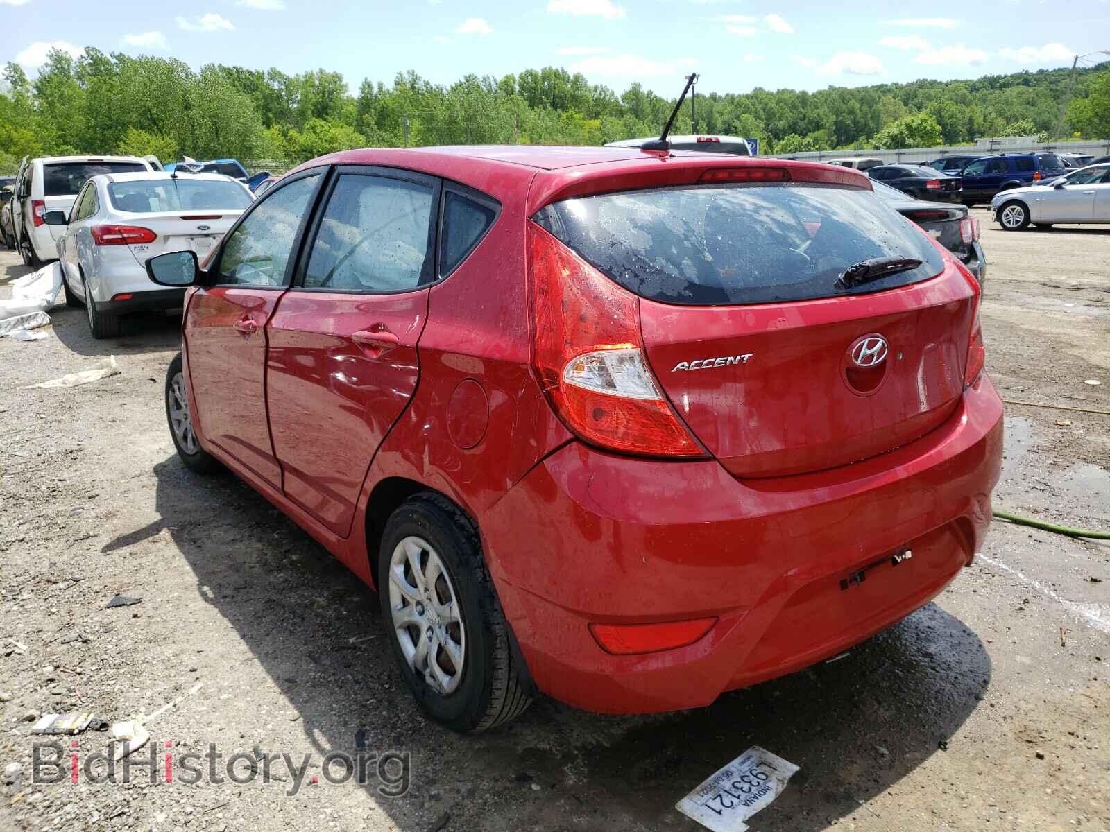 2013 HYUNDAI ACCENT - VIN: KMHCT5AE4DU102830 - Фото 3