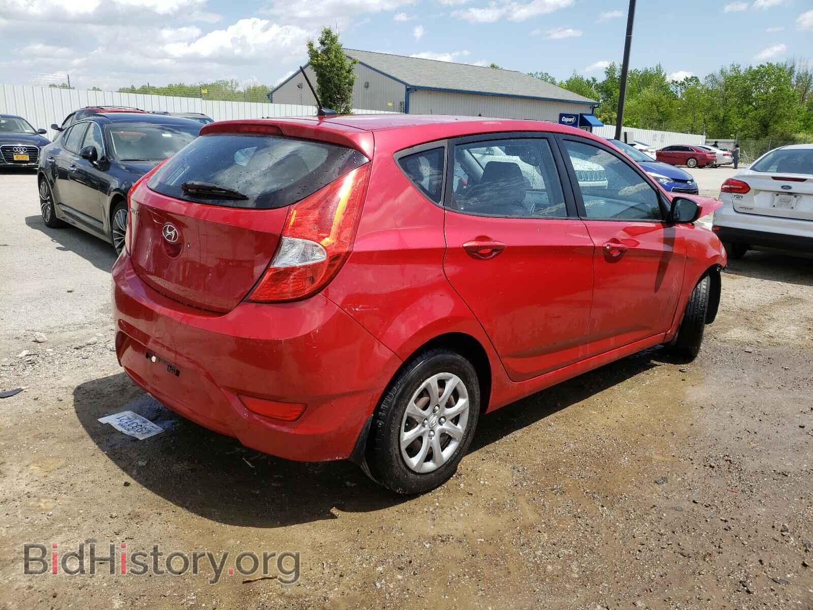 2013 HYUNDAI ACCENT - VIN: KMHCT5AE4DU102830 - Фото 4