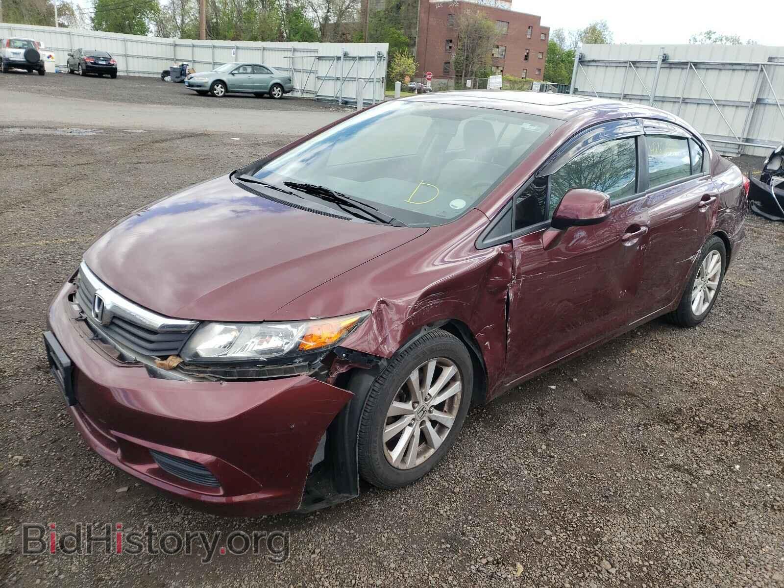 2012 HONDA CIVIC - VIN: 2HGFB2F87CH532151 - Фото 2