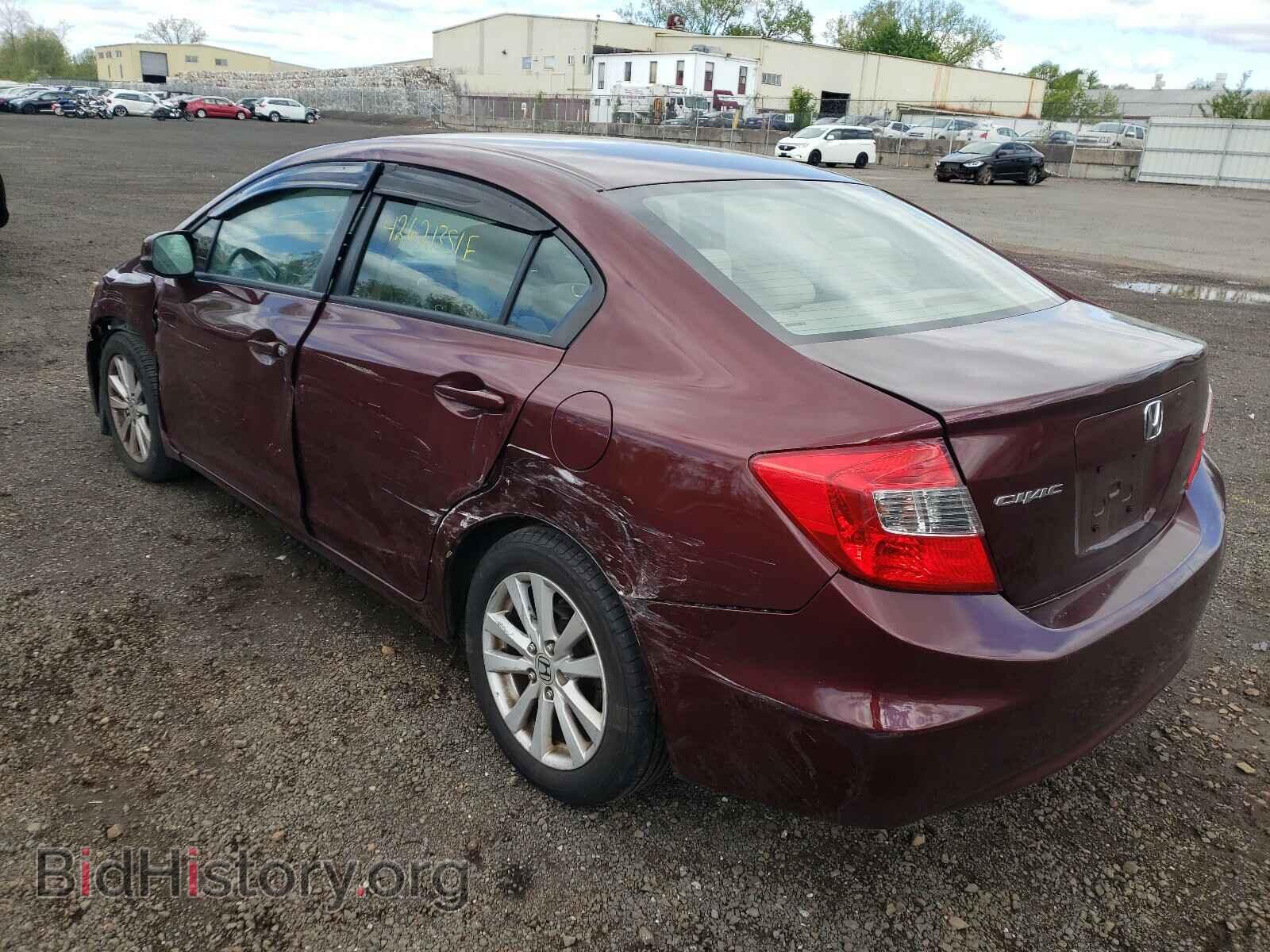 2012 HONDA CIVIC - VIN: 2HGFB2F87CH532151 - Фото 3