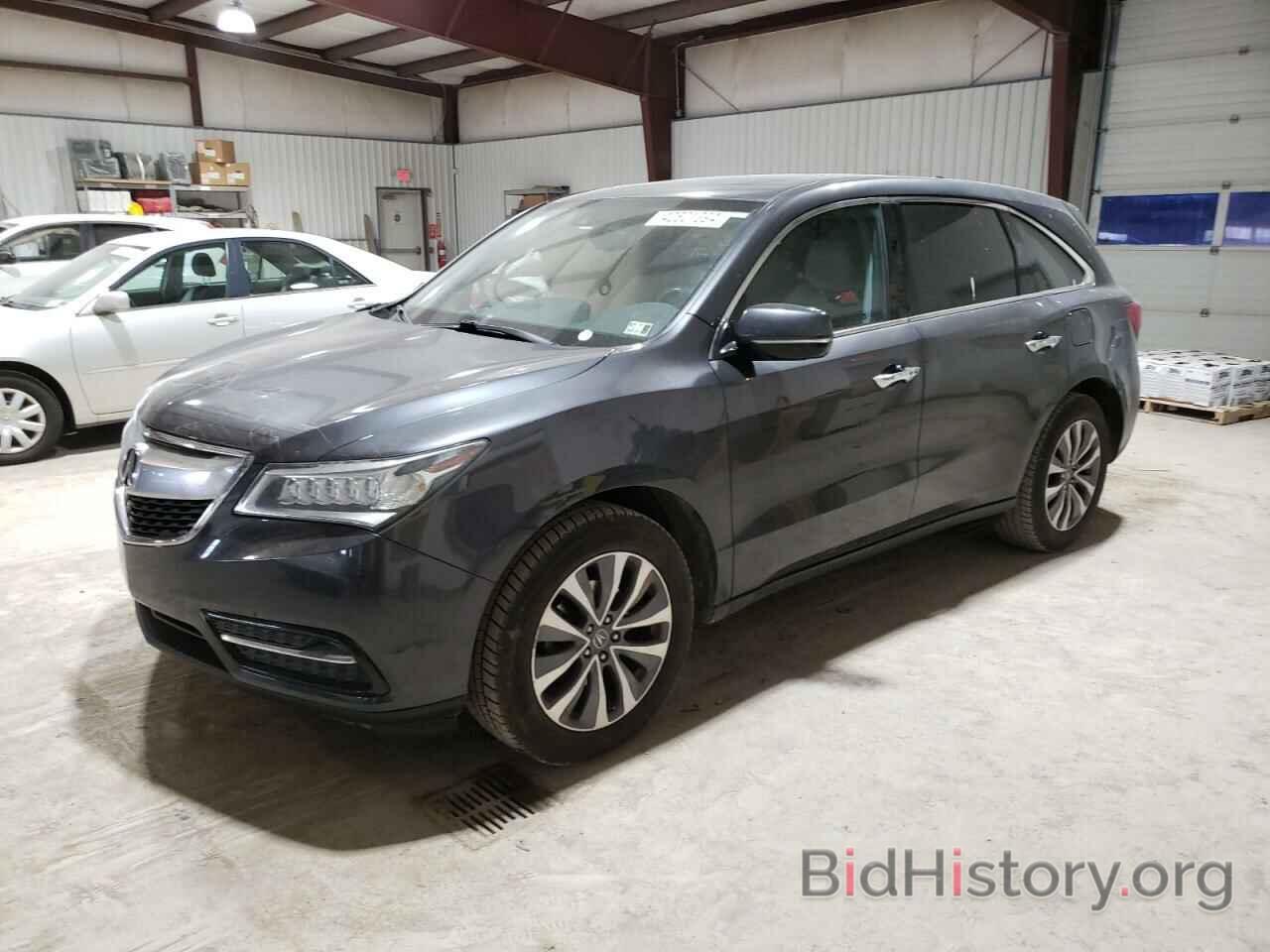 Фотография 5FRYD4H40EB042567 - ACURA MDX 2014