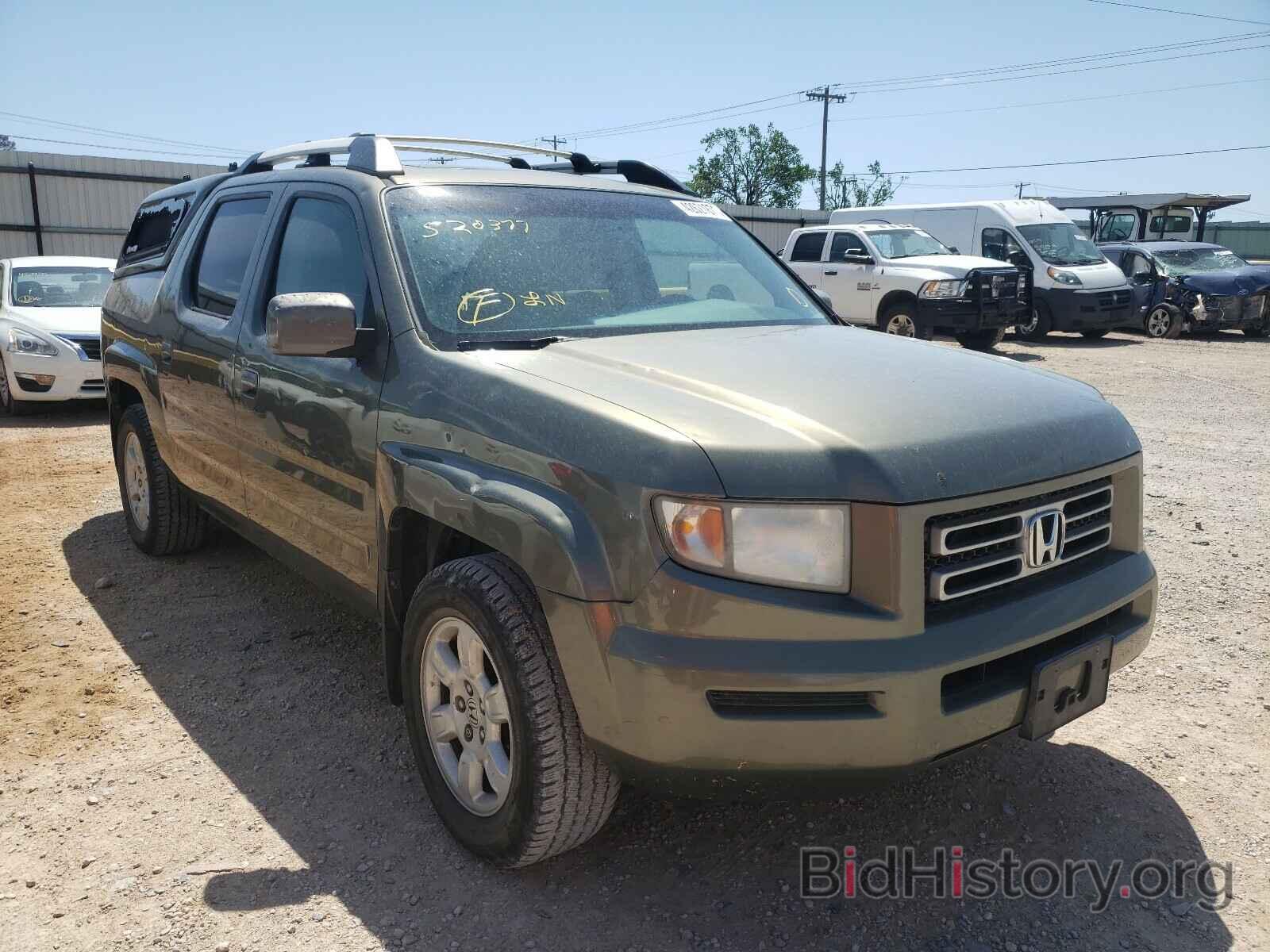 Фотография 2HJYK16557H520377 - HONDA RIDGELINE 2007