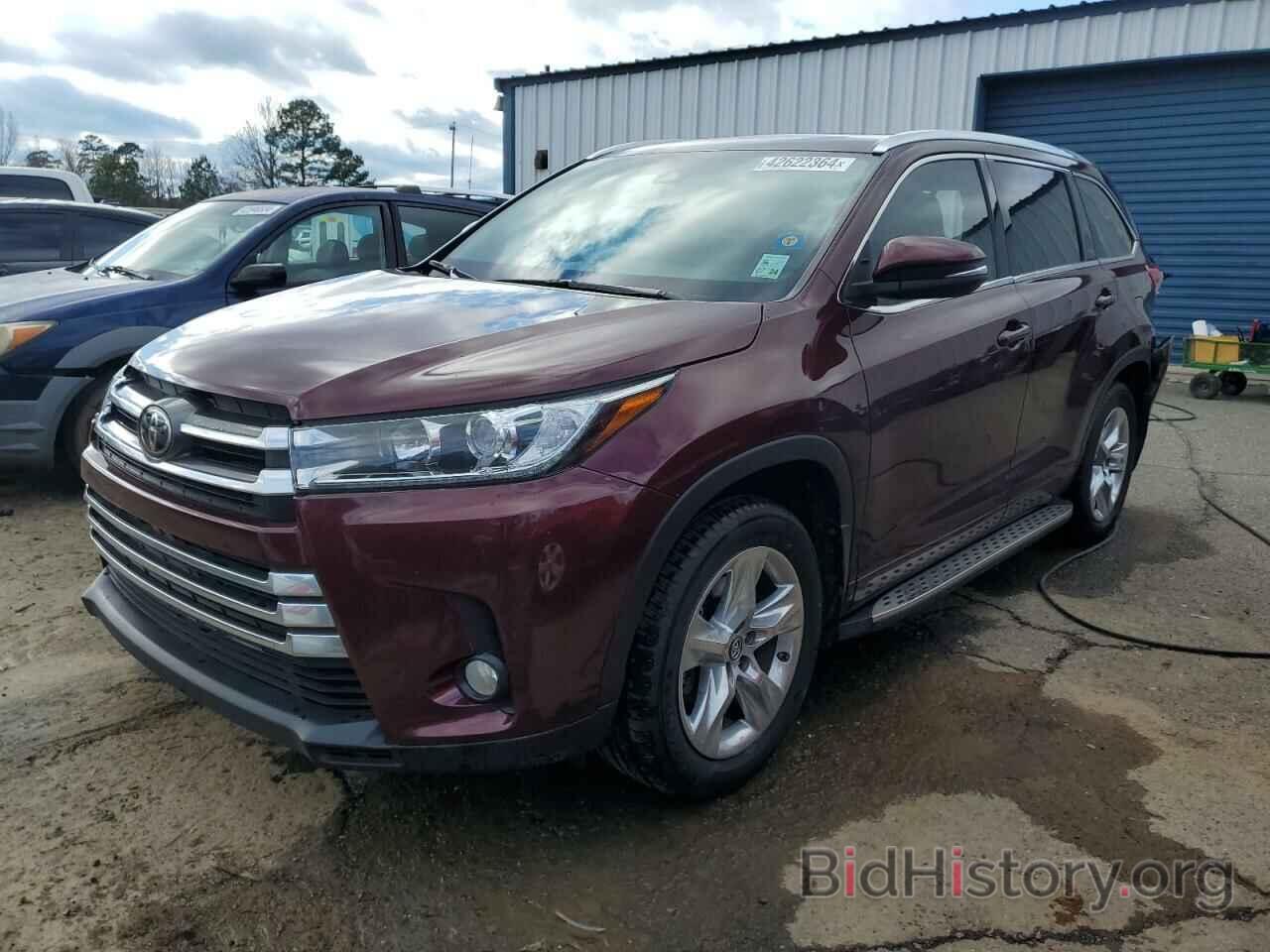 Фотография 5TDYZRFH3HS196387 - TOYOTA HIGHLANDER 2017