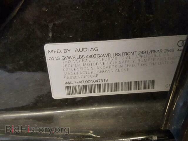 2013 AUDI A4 - VIN: WAUFFAFL0DN047518 - Photo 10