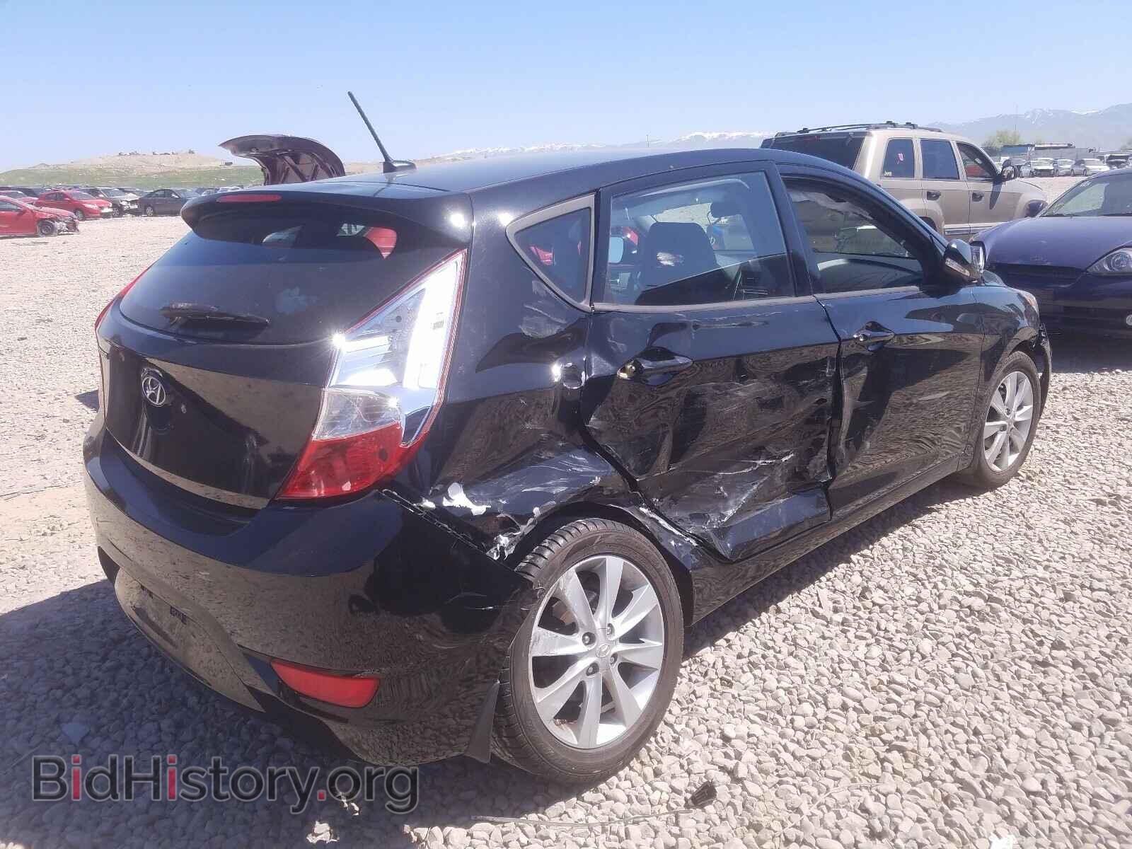 2013 HYUNDAI ACCENT - VIN: KMHCU5AE6DU112014 - Фото 4