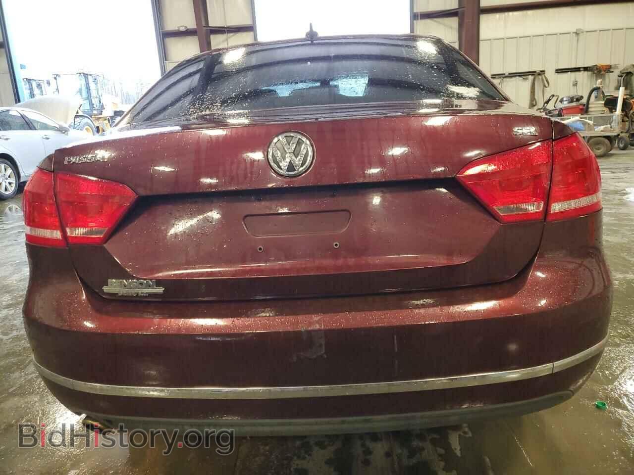 2012 VOLKSWAGEN PASSAT - VIN: 1VWCP7A30CC031663 - Фото 6