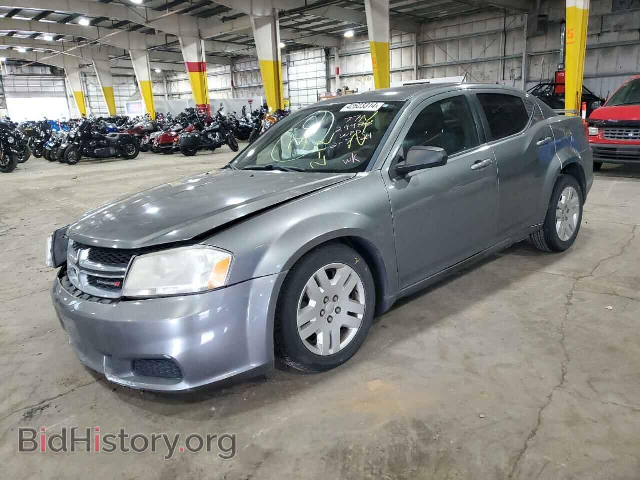 Photo 1C3CDZAB8CN252533 - DODGE AVENGER 2012