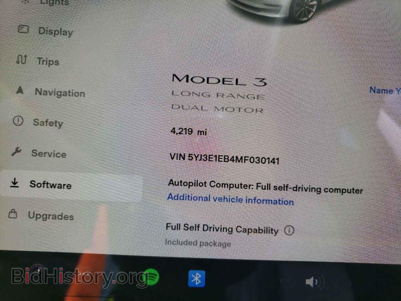 2021 TESLA MODEL 3 - VIN: 5YJ3E1EB4MF030141 - Photo 8