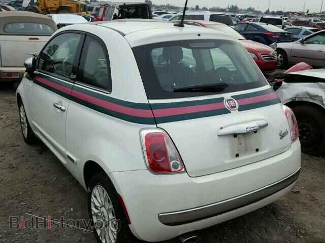 2012 FIAT 500 - VIN: 3C3CFFCR0CT287747 - Фото 3