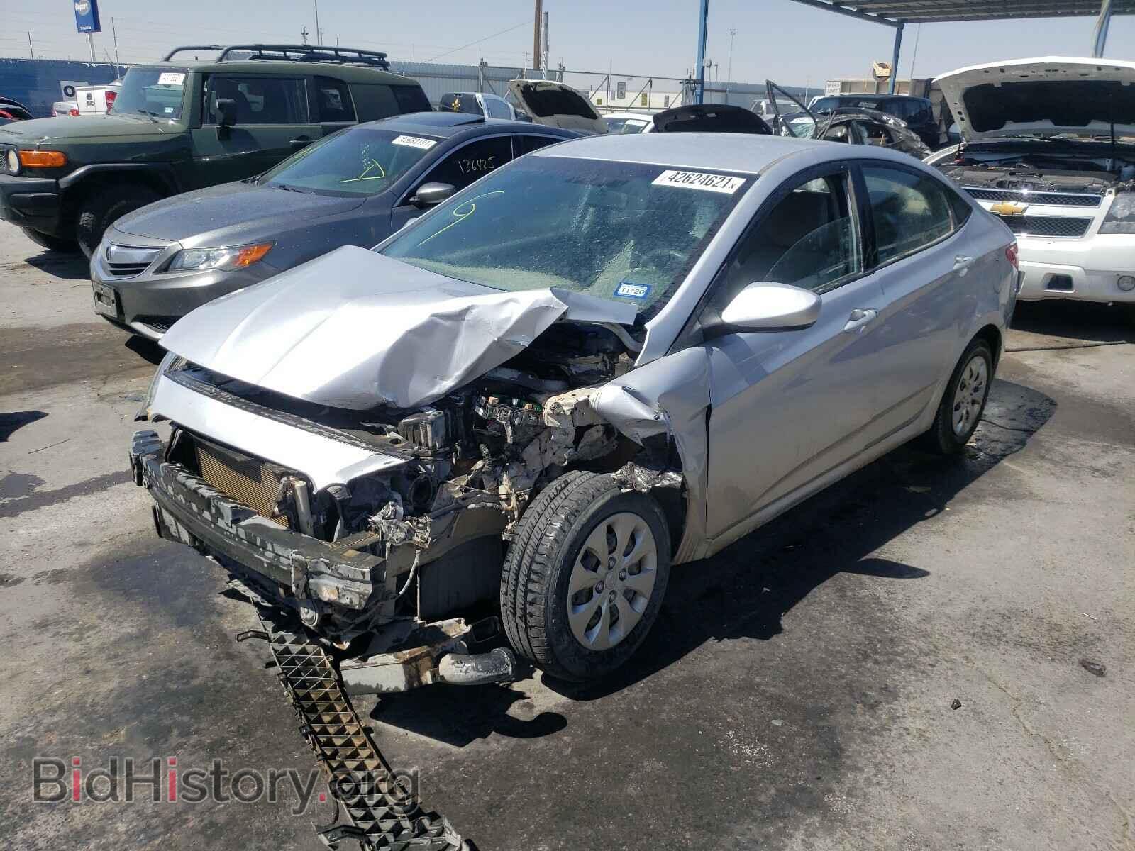 2016 HYUNDAI ACCENT - VIN: KMHCT4AE6GU061096 - Фото 2