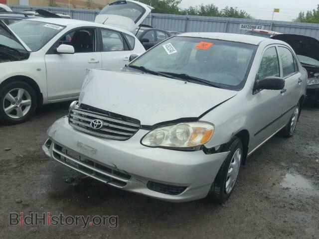 2003 TOYOTA COROLLA - VIN: 2T1BR32E93C709559 - Фото 2