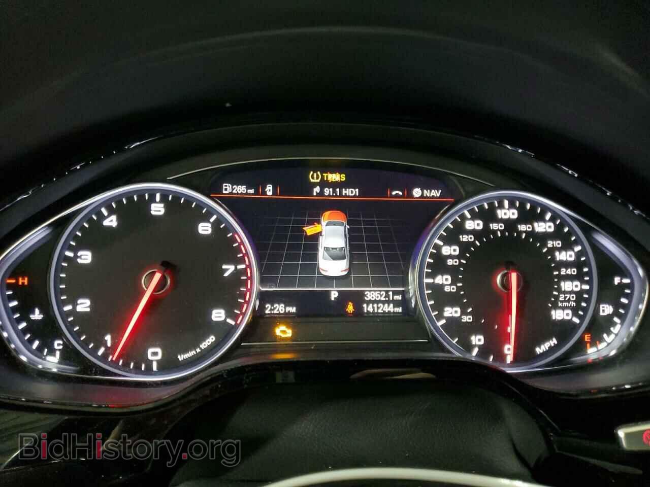 2014 AUDI A8 - VIN: WAURGAFD7EN005416 - Фото 9