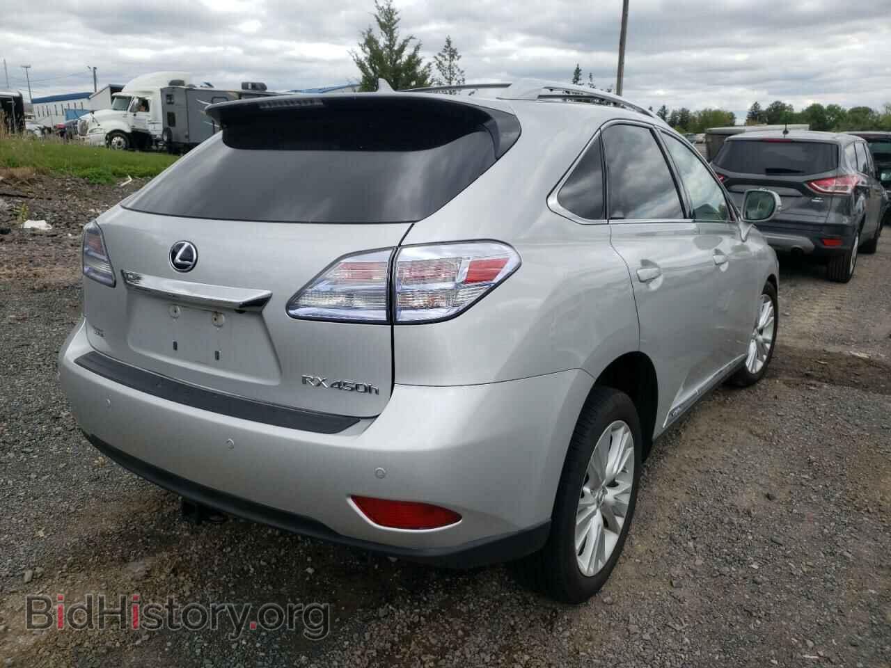 2011 LEXUS RX450 - VIN: JTJBC1BA3B2420559 - Фото 4