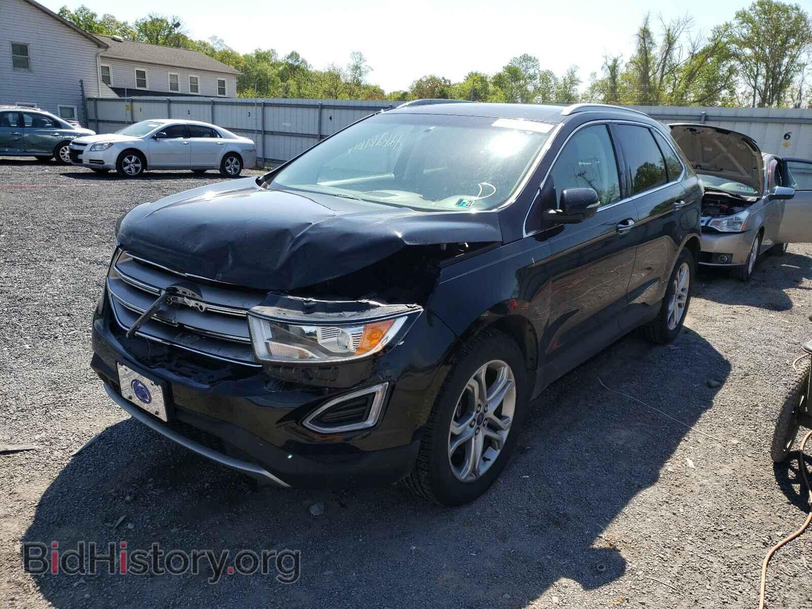 2016 FORD EDGE - VIN: 2FMPK4K89GBB74284 - Фото 2
