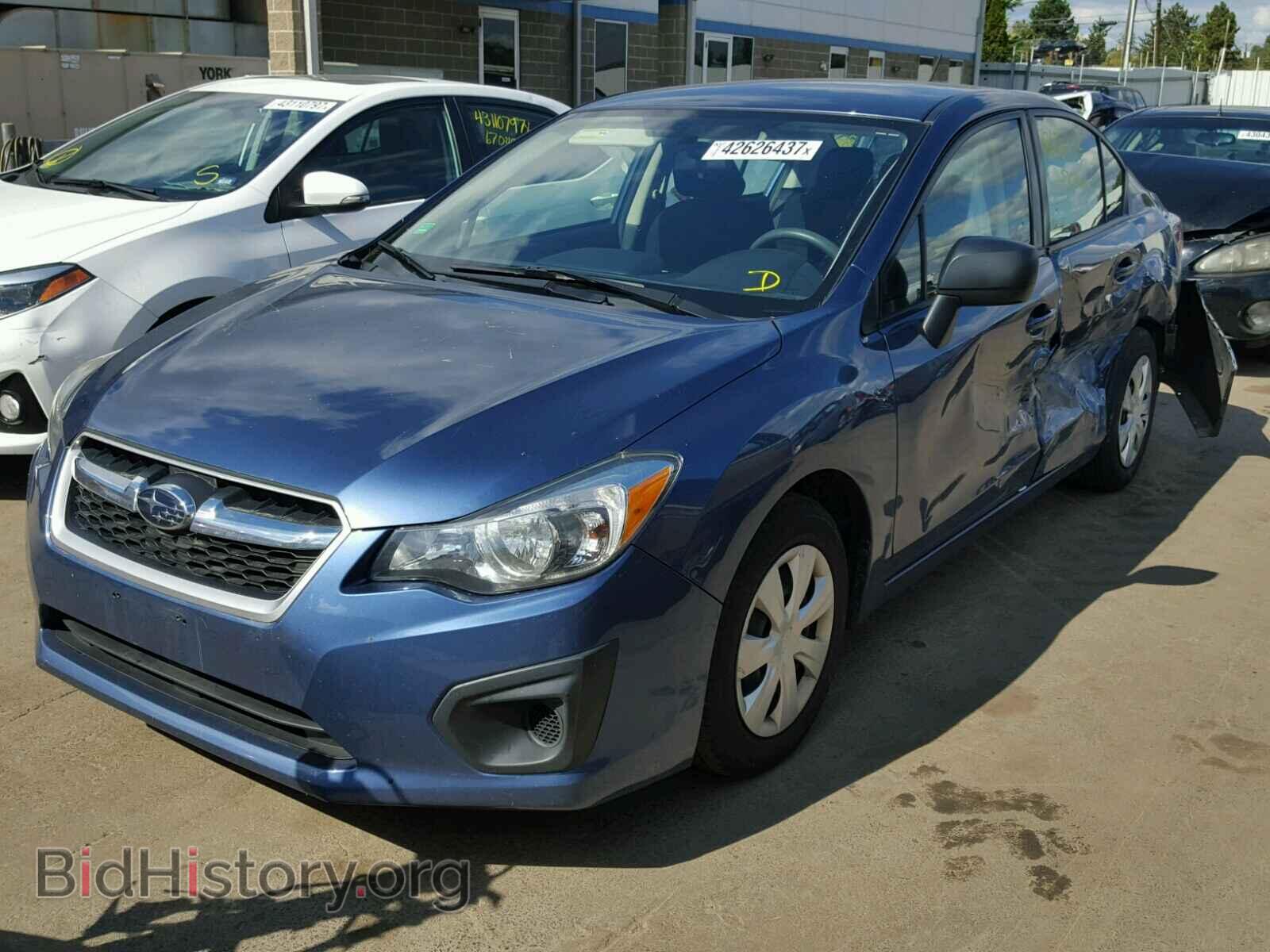 2012 SUBARU IMPREZA - VIN: JF1GJAA66CH028255 - Фото 2
