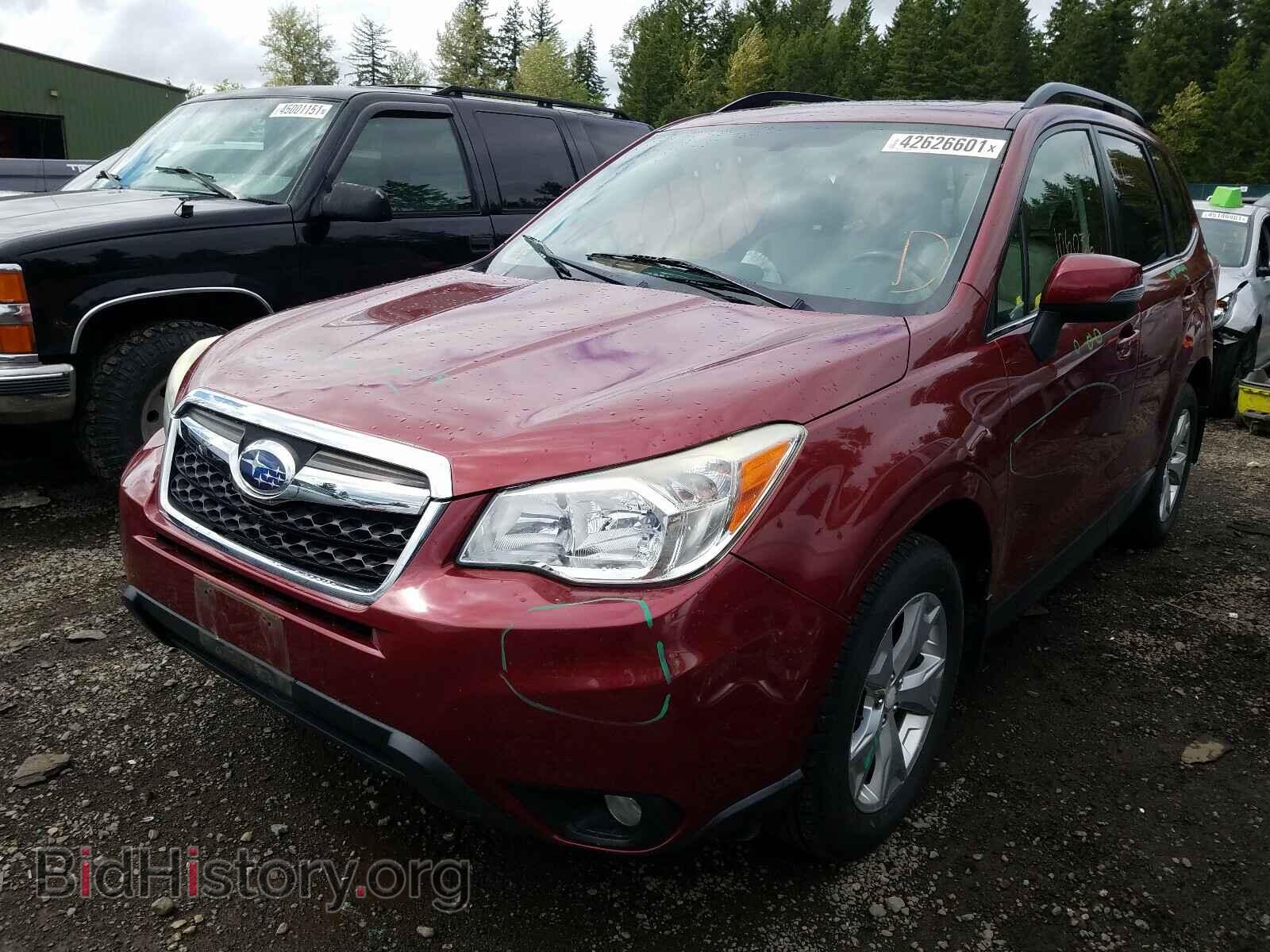 2014 SUBARU FORESTER - VIN: JF2SJAMC8EH414928 - Фото 2
