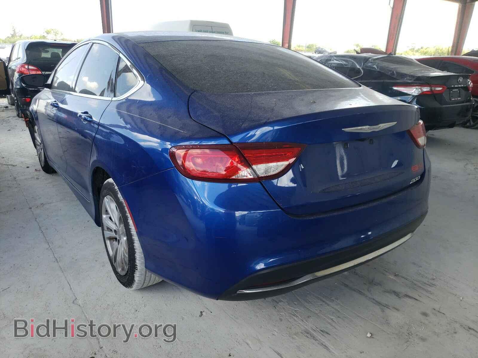 2016 CHRYSLER 200 - VIN: 1C3CCCAB8GN142748 - Фото 3