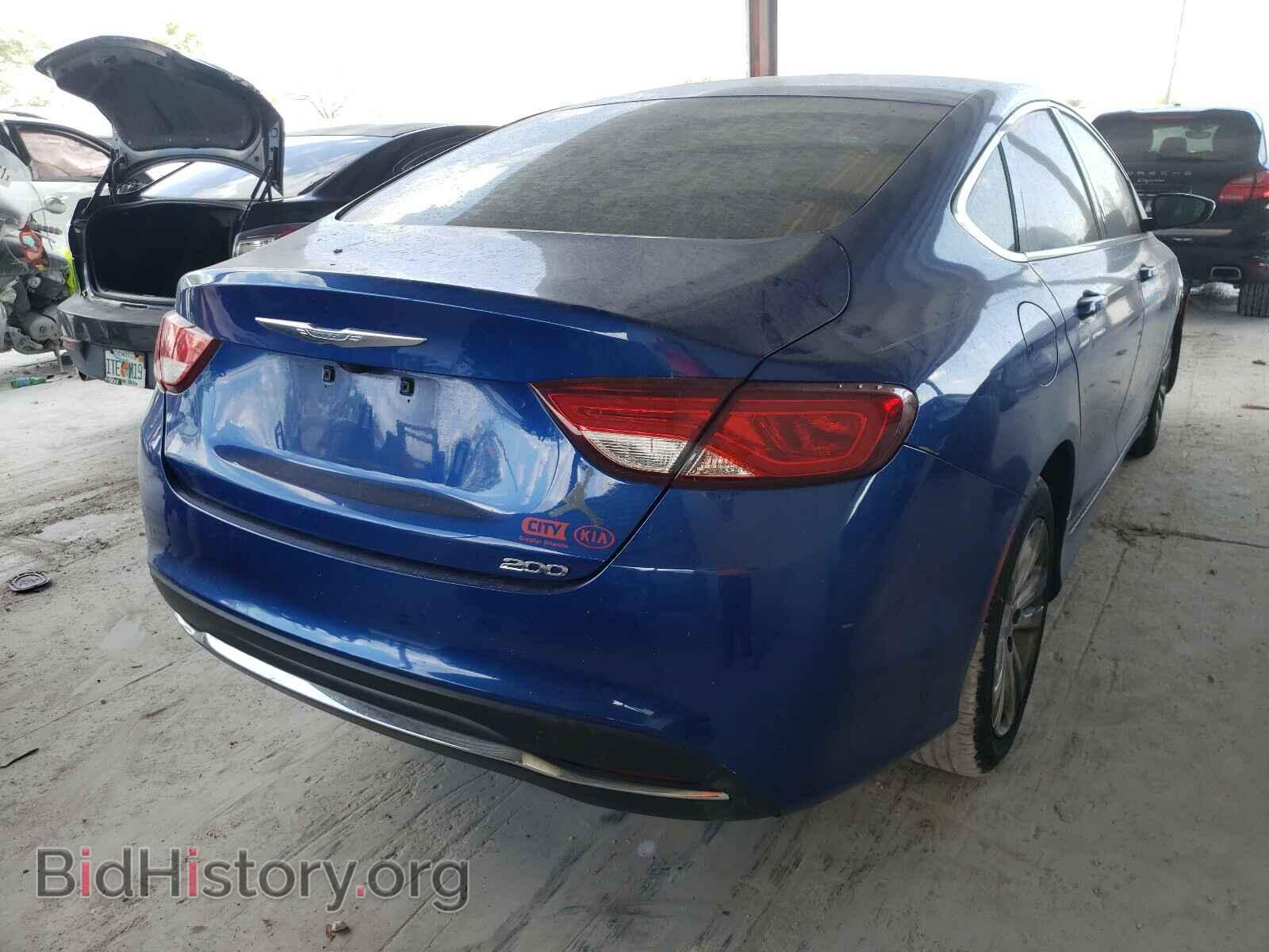 2016 CHRYSLER 200 - VIN: 1C3CCCAB8GN142748 - Фото 4