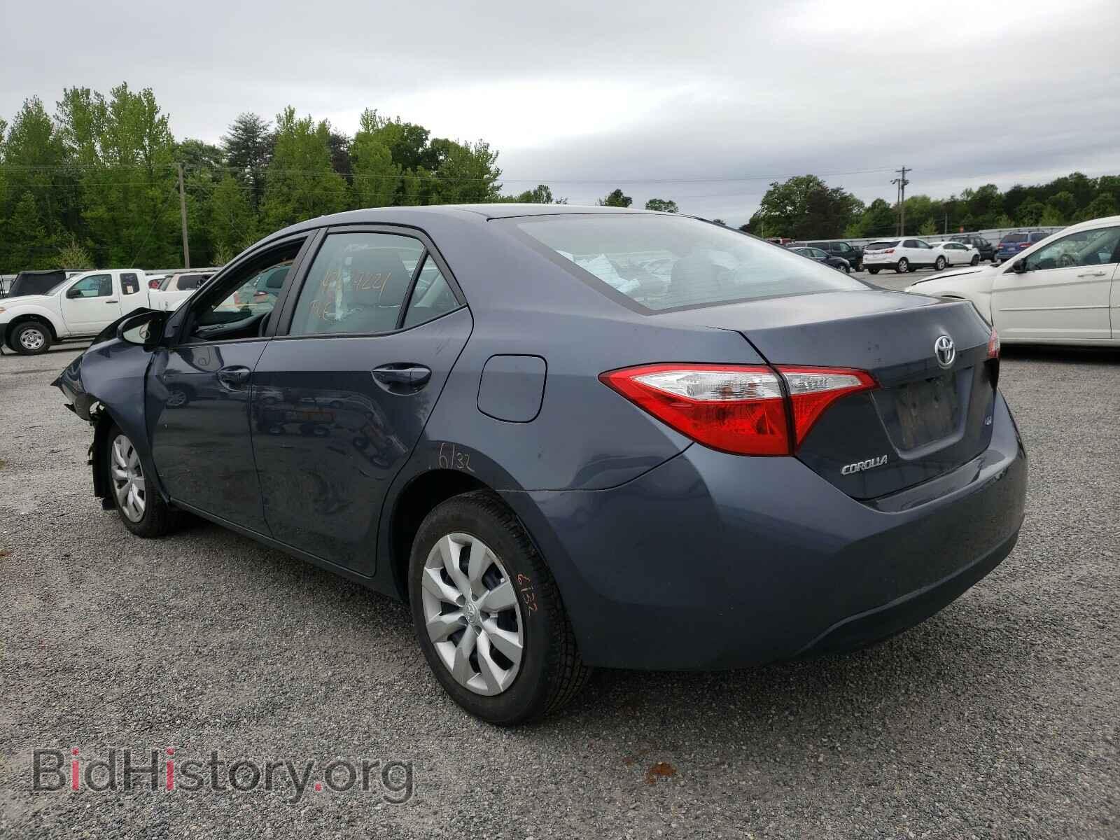 2014 TOYOTA COROLLA - VIN: 5YFBURHE4EP124593 - Фото 3