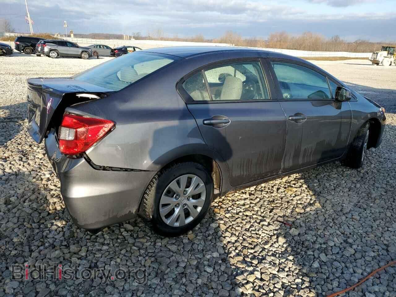 2012 HONDA CIVIC - VIN: 19XFB2F5XCE012350 - Фото 3