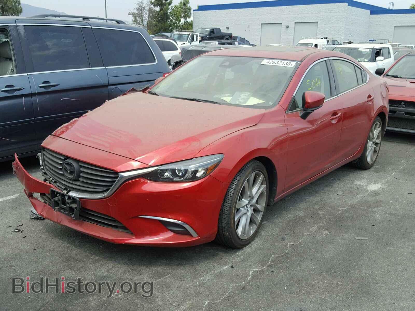 2017 MAZDA 6 - VIN: JM1GL1V5XH1125237 - Фото 2