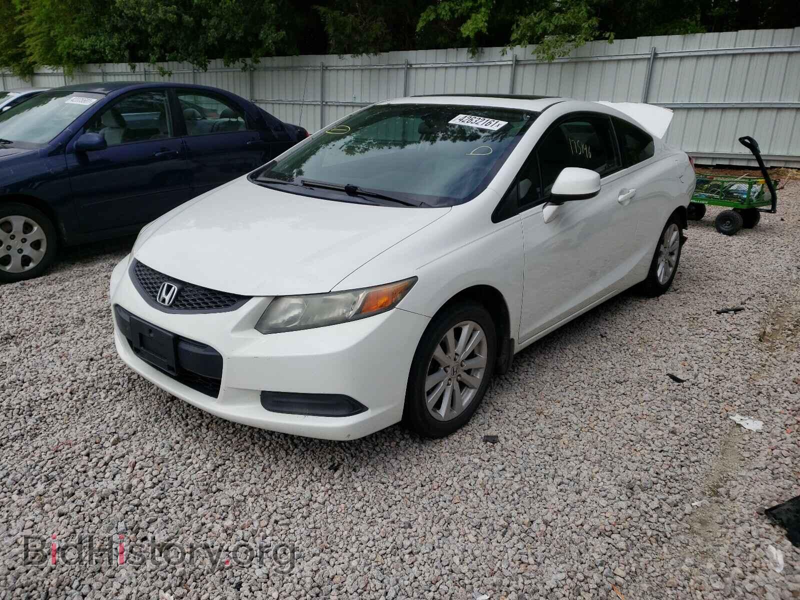 2012 HONDA CIVIC - VIN: 2HGFG3B82CH504867 - Фото 2