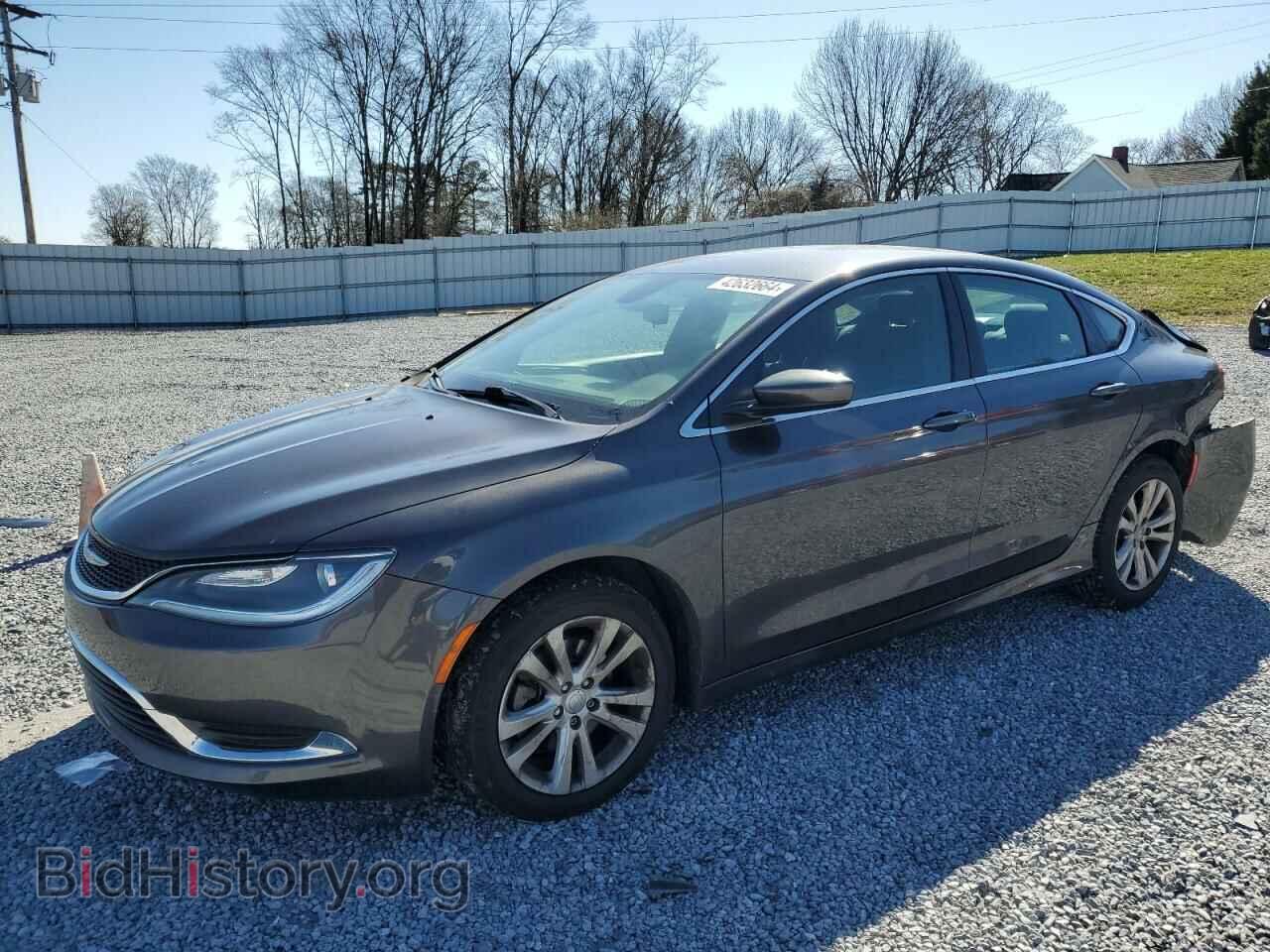 Фотография 1C3CCCAB2GN130501 - CHRYSLER 200 2016