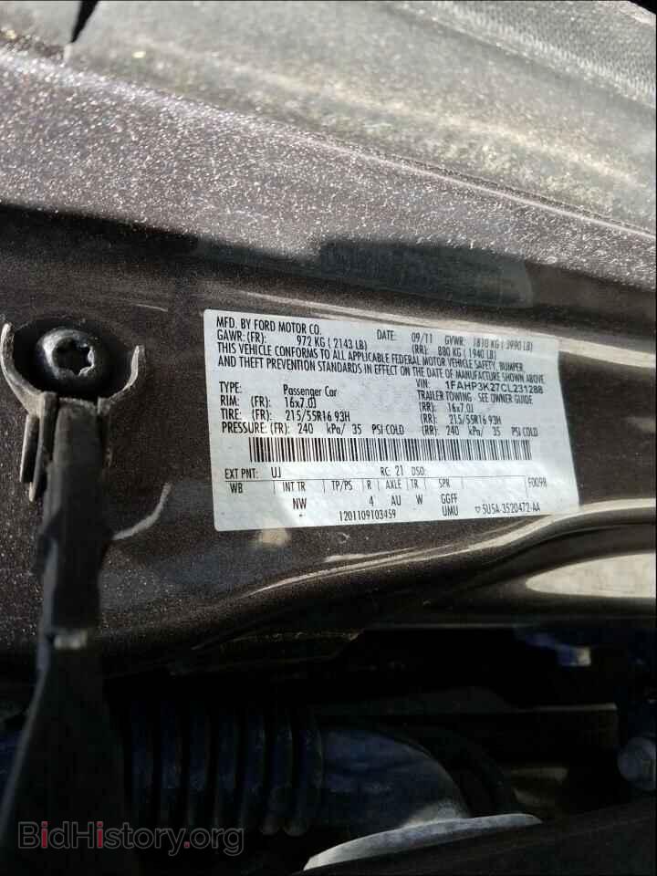 2012 FORD FOCUS - VIN: 1FAHP3K27CL231288 - Фото 10