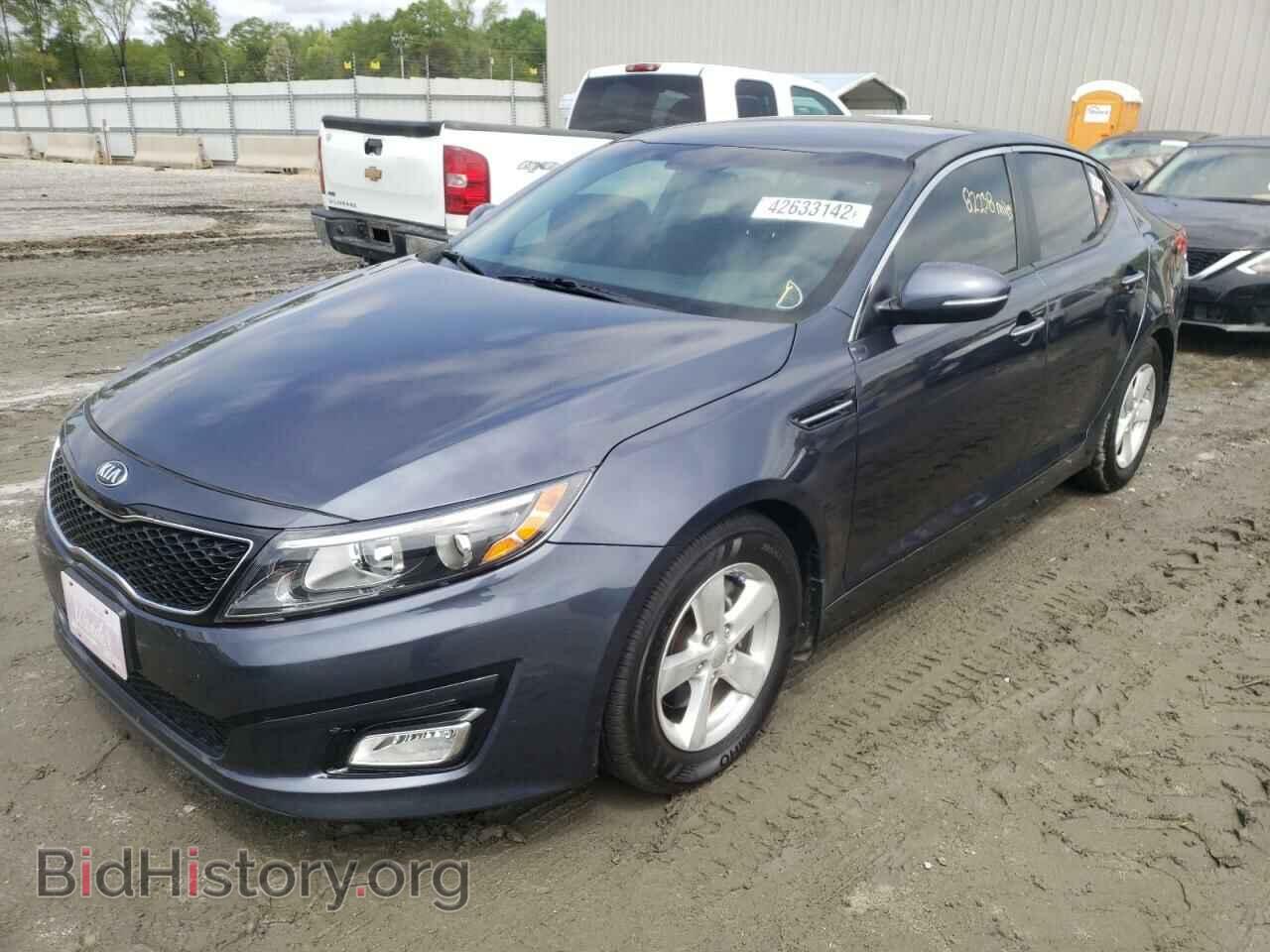 2015 KIA OPTIMA - VIN: KNAGM4A75F5607378 - Фото 2