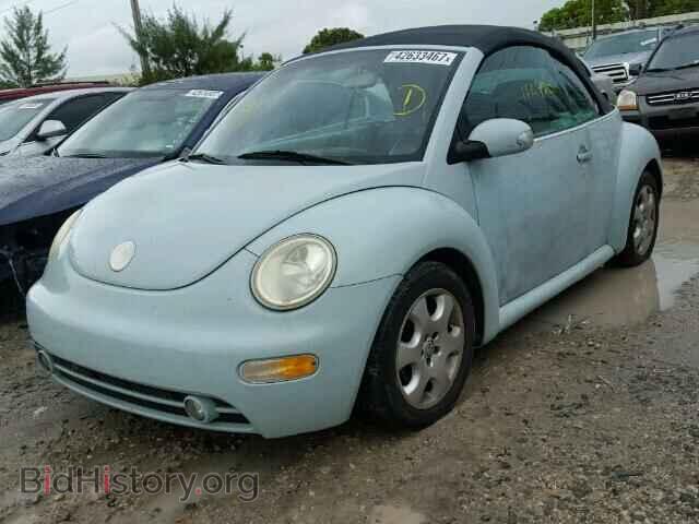 2003 VOLKSWAGEN BEETLE - VIN: 3VWCK21Y53M320663 - Фото 2
