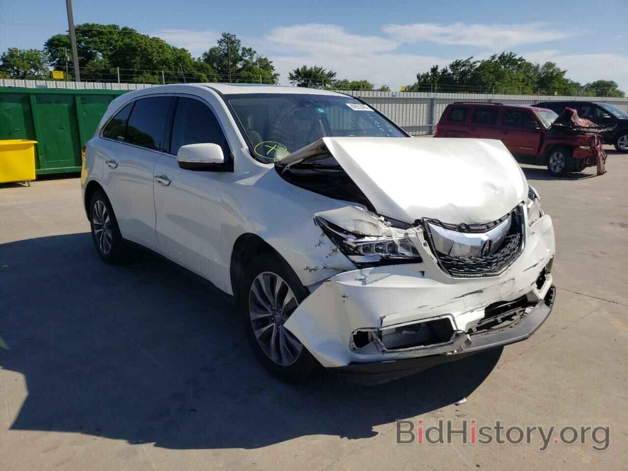 Photo 5FRYD3H66EB013120 - ACURA MDX 2014