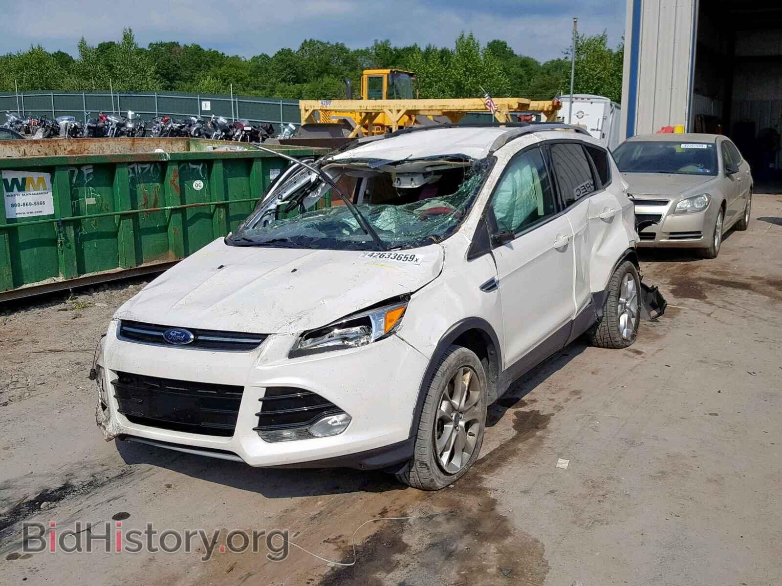 2014 FORD ESCAPE TIT - VIN: 1FMCU9J91EUD21852 - Фото 2