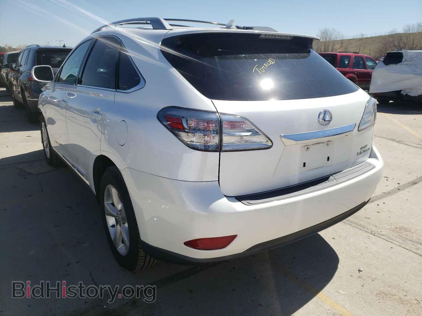 2011 LEXUS RX350 - VIN: 2T2BK1BA5BC095271 - Фото 3