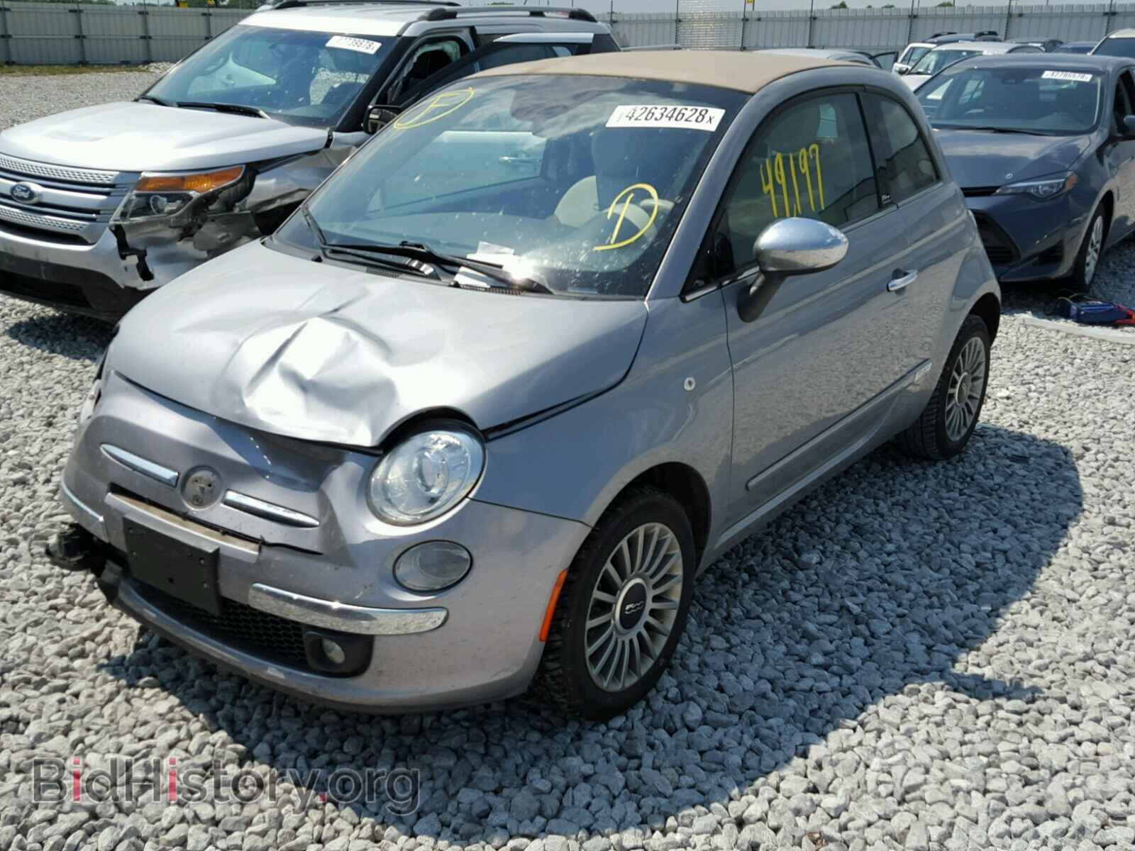 2015 FIAT 500 - VIN: 3C3CFFER9FT657384 - Фото 2