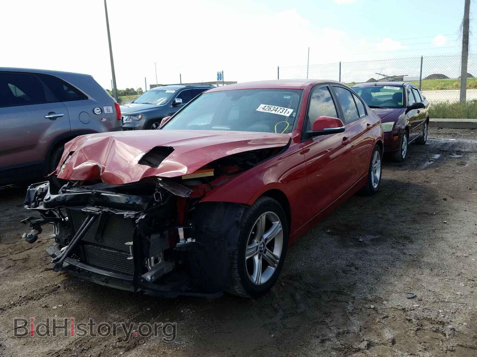 2014 BMW 3 SERIES - VIN: WBA3B1G56ENS78956 - Фото 2