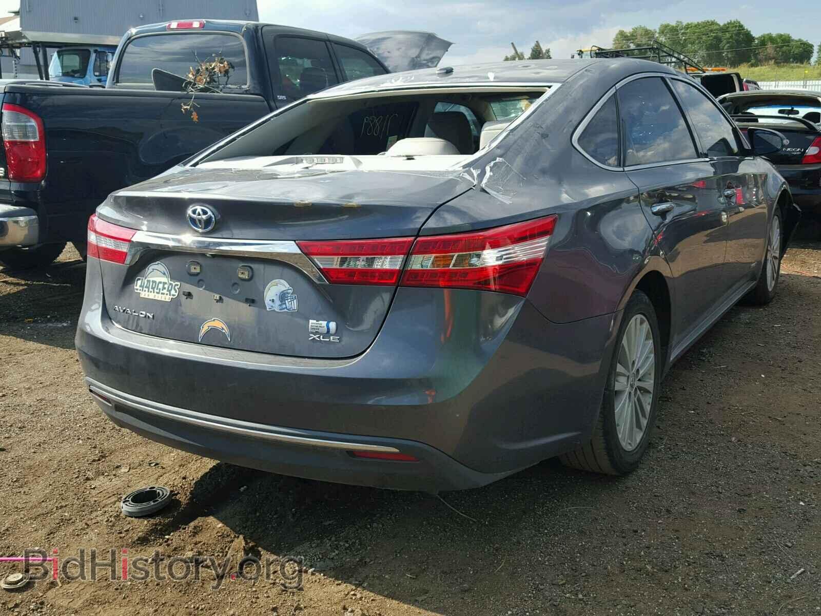 2014 TOYOTA AVALON - VIN: 4T1BD1EB4EU030983 - Фото 4