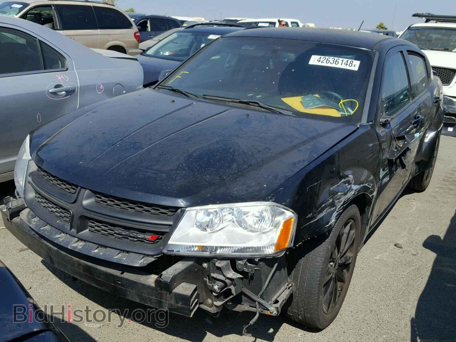 2014 DODGE AVENGER - VIN: 1C3CDZAB3EN117818 - Фото 2