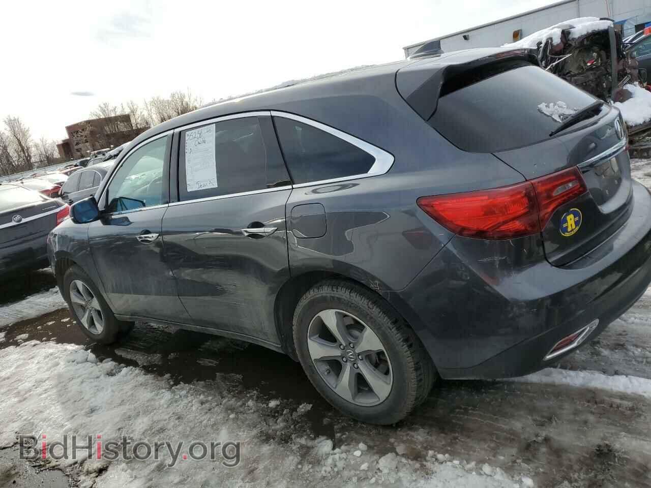 2014 ACURA MDX - VIN: 5FRYD4H20EB003931 - Фото 2
