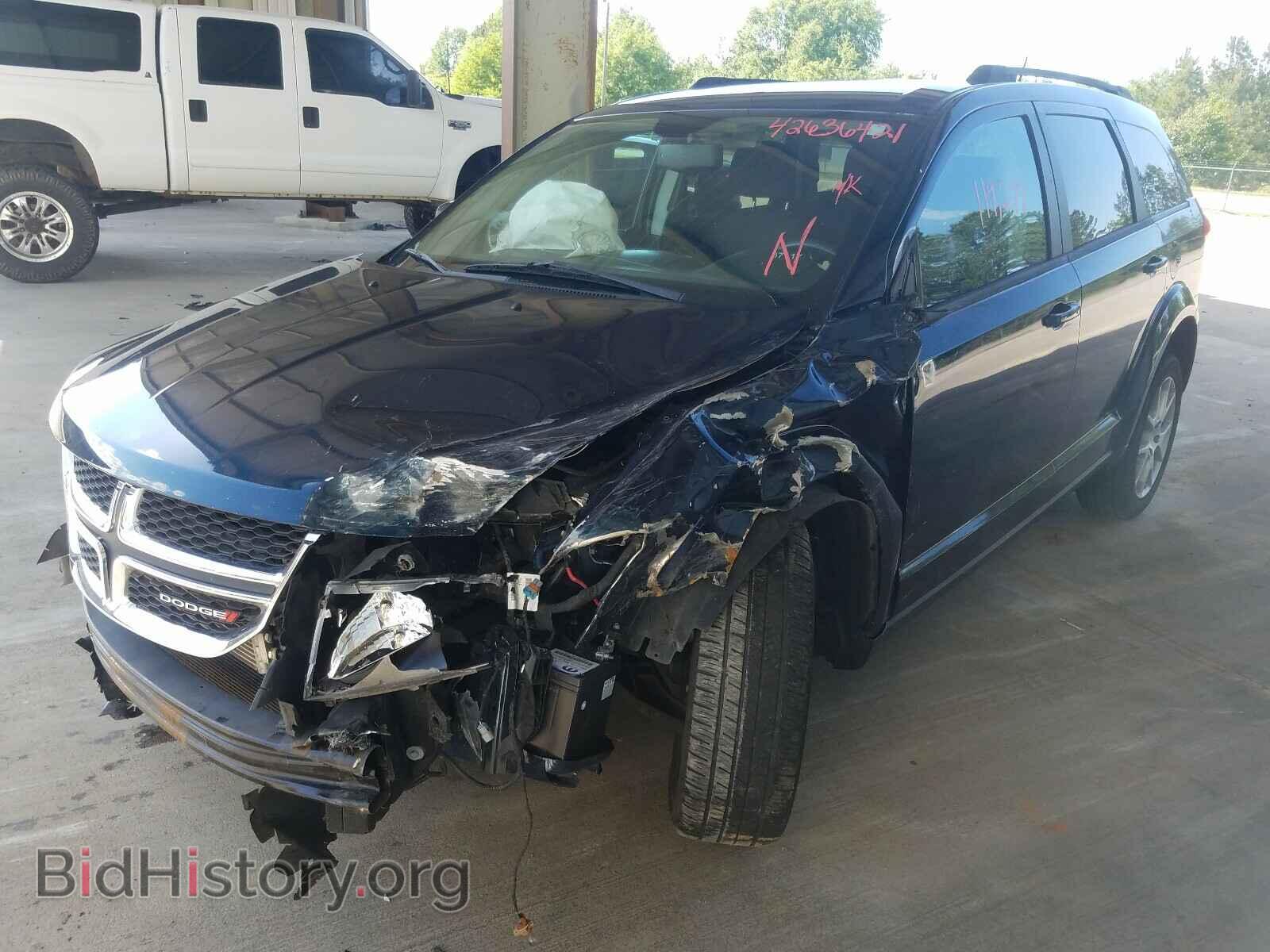 2014 DODGE JOURNEY - VIN: 3C4PDCBG8ET250448 - Фото 2