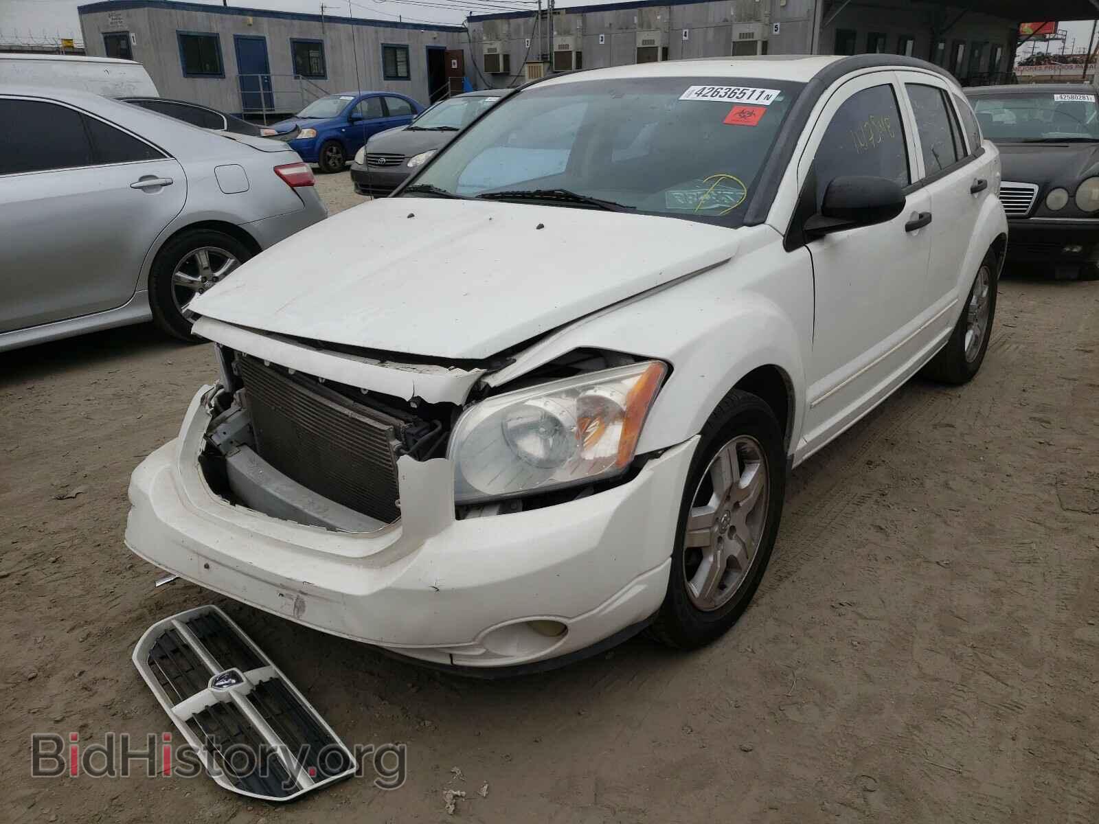 2007 DODGE CALIBER - VIN: 1B3HB48B97D387937 - Фото 2