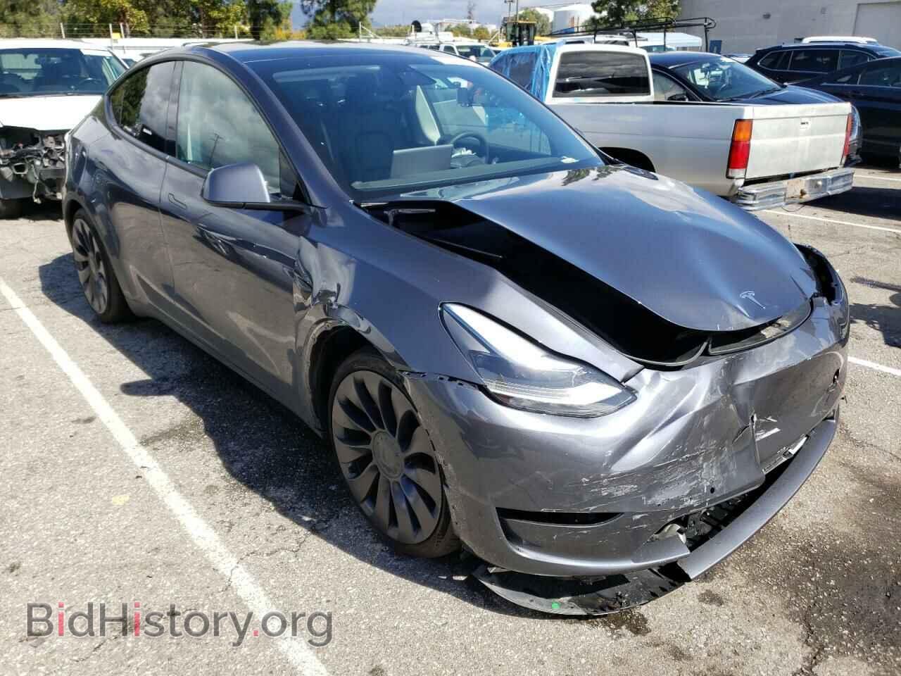 2022 TESLA MODEL Y - VIN: 7SAYGDEF4NF401937 - Фото 4