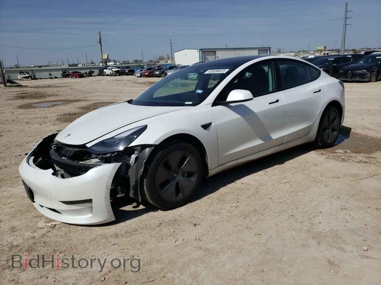 Photo 5YJ3E1EA2MF031781 - TESLA MODEL 3 2021