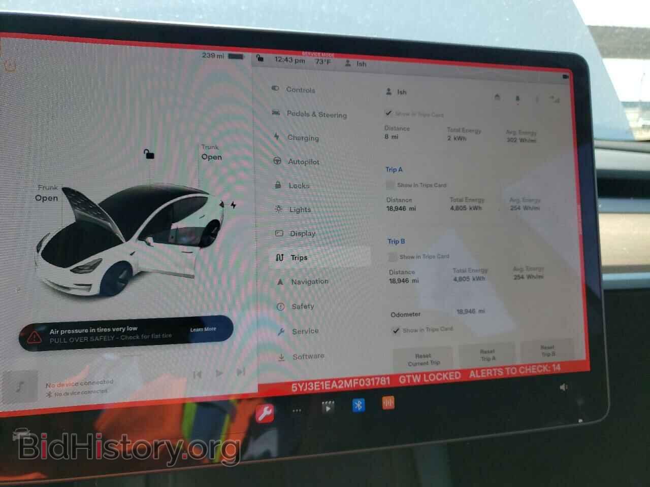 2021 TESLA MODEL 3 - VIN: 5YJ3E1EA2MF031781 - Photo 9
