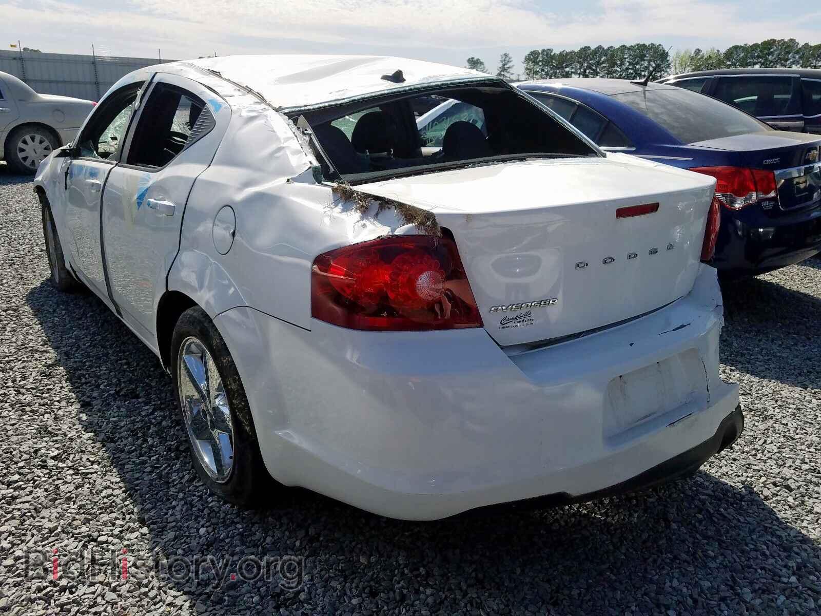 2013 DODGE AVENGER - VIN: 1C3CDZAB8DN730287 - Photo 3