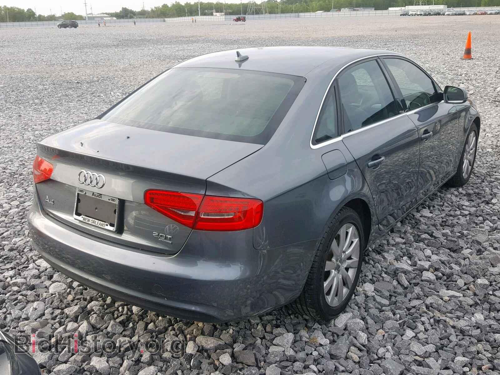 2013 AUDI A4 - VIN: WAUDFAFL0DN026191 - Photo 4