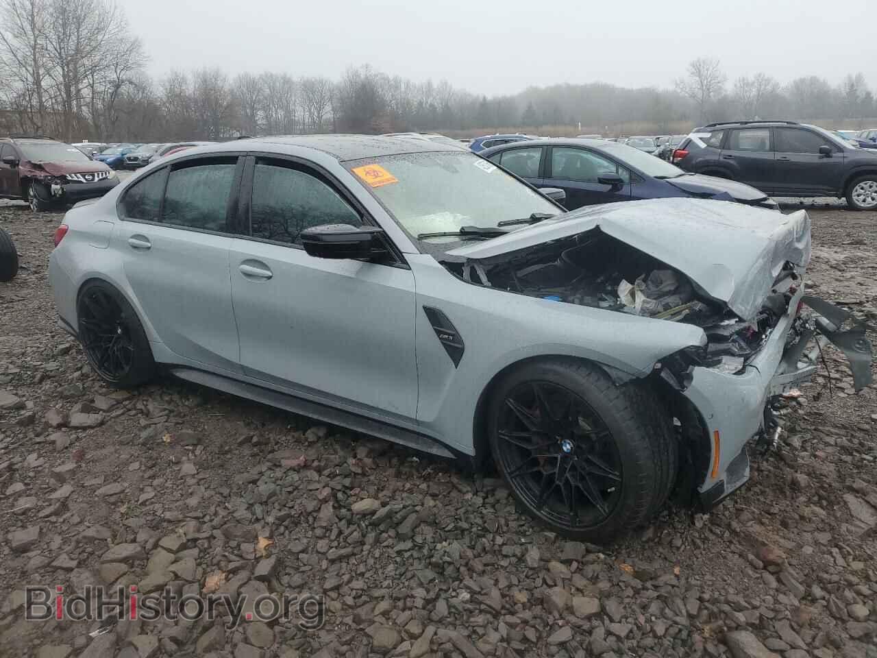 2021 BMW M3 - VIN: WBS53AY07MFL51653 - Photo 4