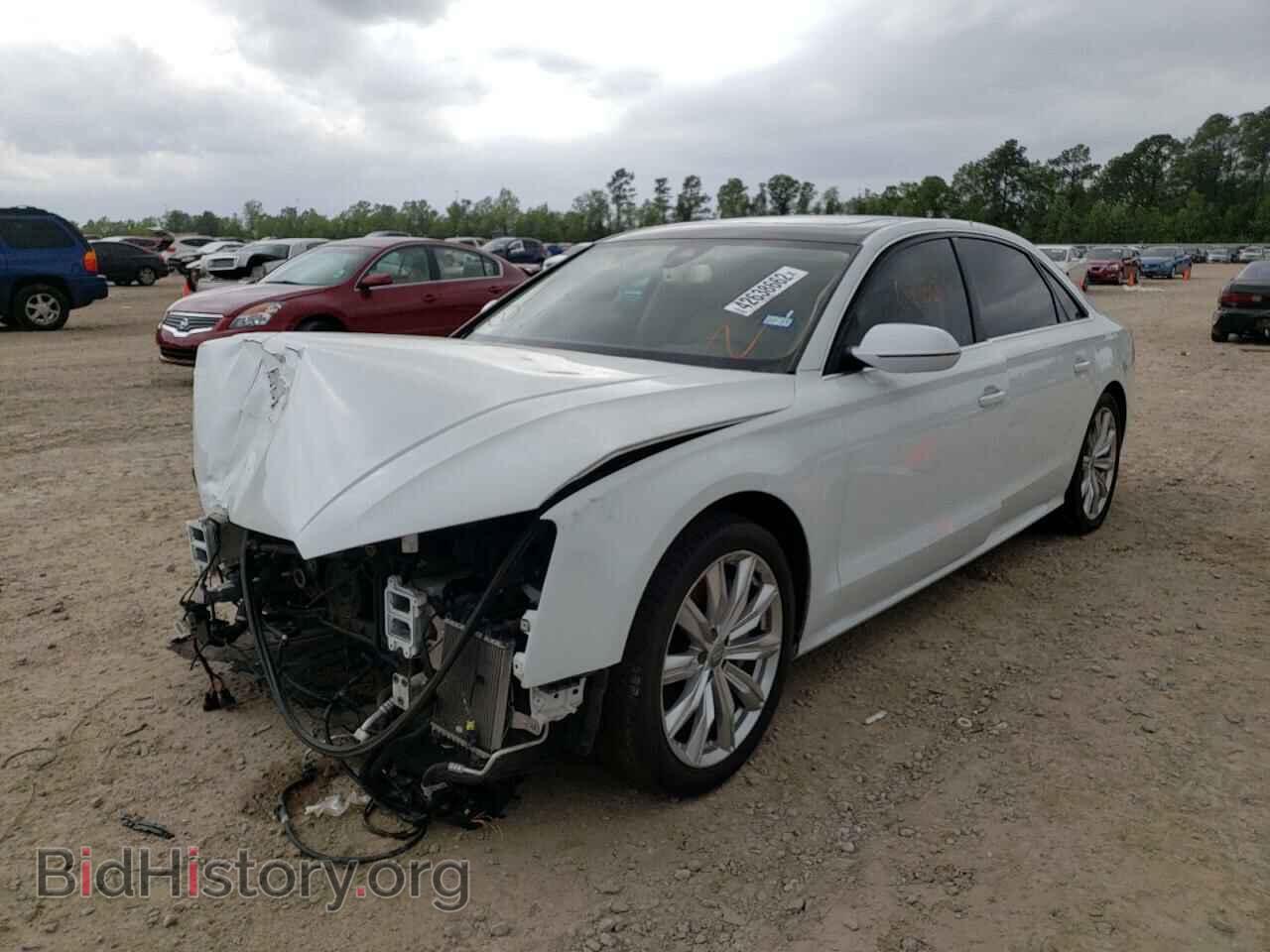 2018 AUDI A8 - VIN: WAU44AFD2JN000217 - Фото 2