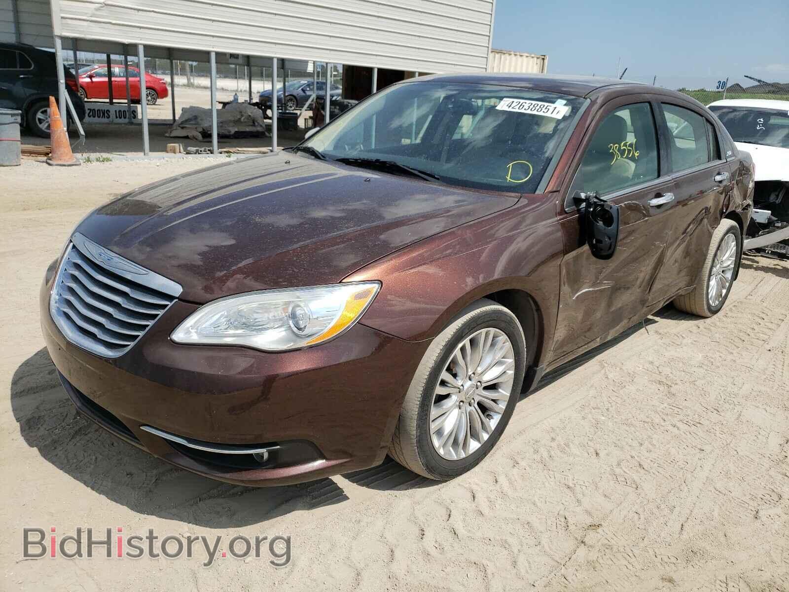 2012 CHRYSLER 200 - VIN: 1C3CCBCG2CN278662 - Photo 2
